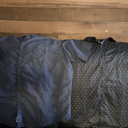 Mens XXL Short Sleeve Dress Shirts