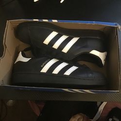 Adidas Original Striped White And Black 