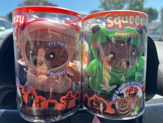 Squeezy Dress Up Bears Mini Plush Bear 2-Pack w/ Costumes