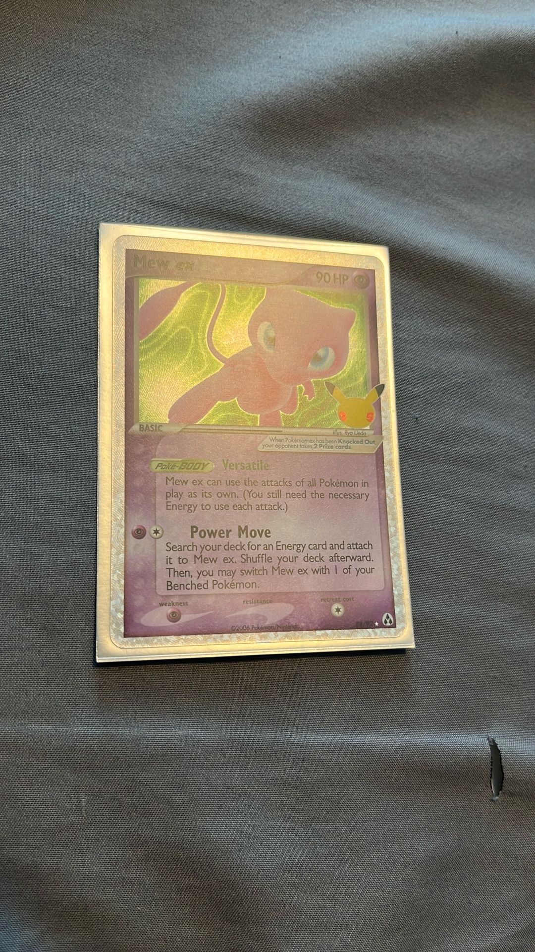 Pokemon Card, Mew ex 25th Anniversary
