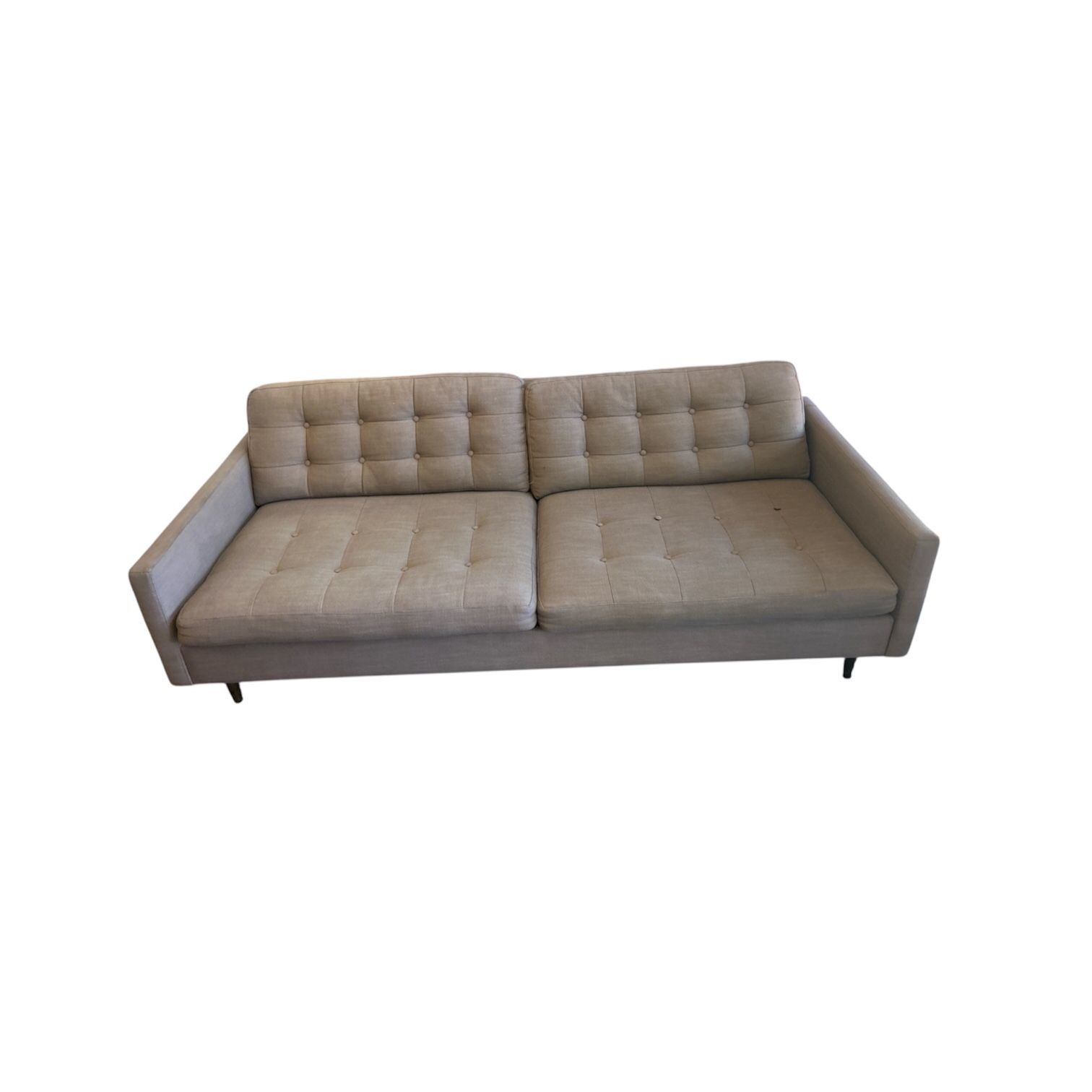 Mid century Tufted Sofa