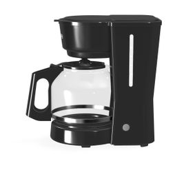 Black Drip Coffee Maker with Glass Carafe