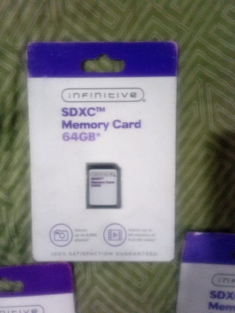 SDXC MEMORY CARDS
