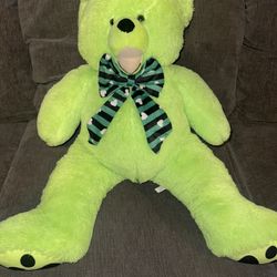 Large Green Teddy Bear