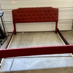 King size bed frame