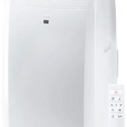 TCL - 450 Sq. Ft. 10000 BTU 3-in-1 Smart Portable Air Conditioner White