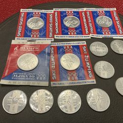 Vintage 1996 Olympic Coins 