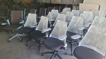 2023 Herman Miller Sayl Office Desk Gaming Chairs 20 available