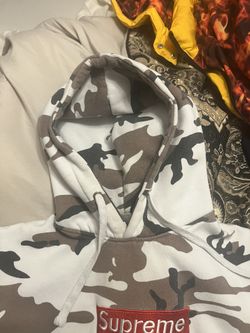 Cow camo supreme hoodie online