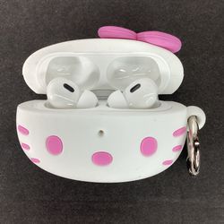 Apple AirPods 2nd GenWhite With Hellokitty Case