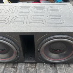 Wdx Db Drive  15” 2500 Watts Each
