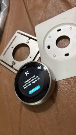 Google Nest Stainless Steel Learning Thermostat