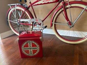 Retro Red Schwinn Cooler