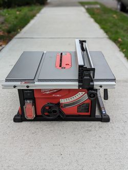 M18 FUEL ONE-KEY 18-Volt Lithium-Ion Brushless Cordless 8-1/4 in. Table Saw (Tool-Only)