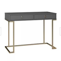 Grey Writing Desk