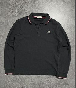 Moncler Long Sleeve Polo