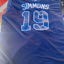 Andreolton Simmons Atlanta Braves jersey
