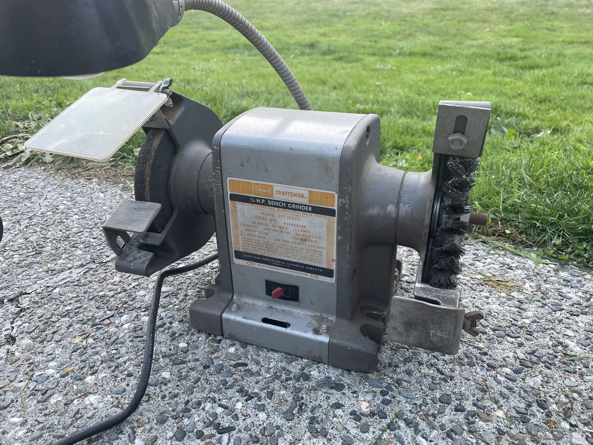 Craftsman Bench Grinder