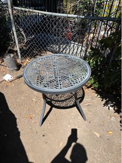 Patio table
