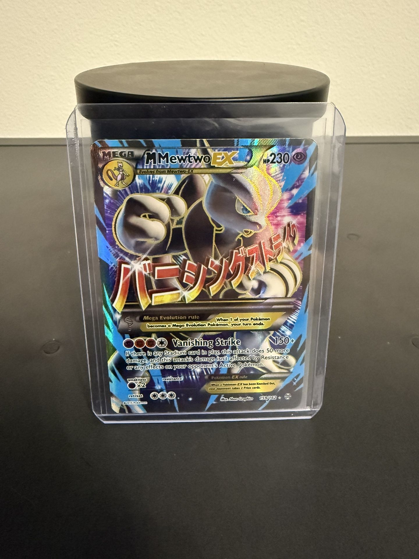Mega Mewtwo Ex 159 XY Full Art Pokemon