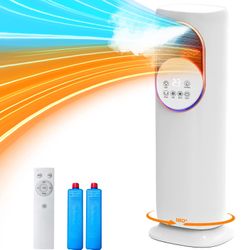 XWLAI Tower Fan and Heater Combo