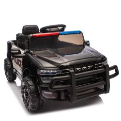 Licensed Dodge RAM 3500 12V Kids Ride On Truck,W/ Remote Control,2WD & Rear Shock Suspension,LED Headlights &Low Battery Alarm,3-speed remote adjustme