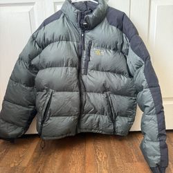 Mountain Hardwear Down Subzero Puffy Coat - Green/Black, Men’s Small