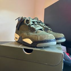 Jordan 4 Retro Craft Medium Olive