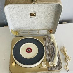 Antique RCA Victor Victrola Record Player Phonograph Turntable 