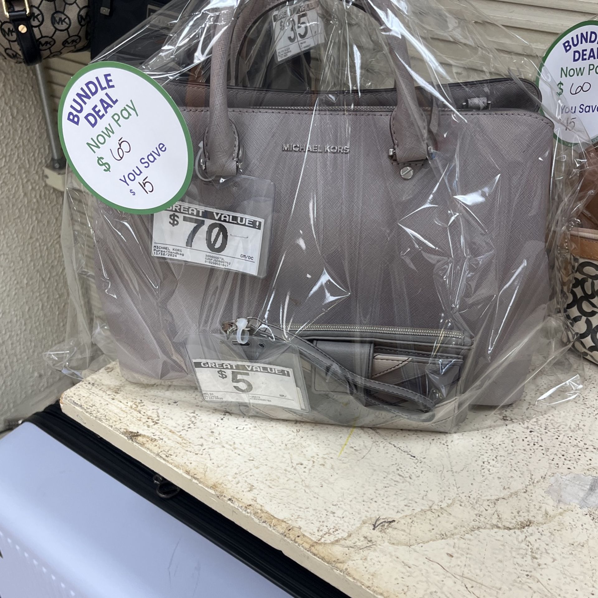 MK Purse With Wallet Bundle Deal