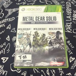 Metal Gear Solid Hd Collection