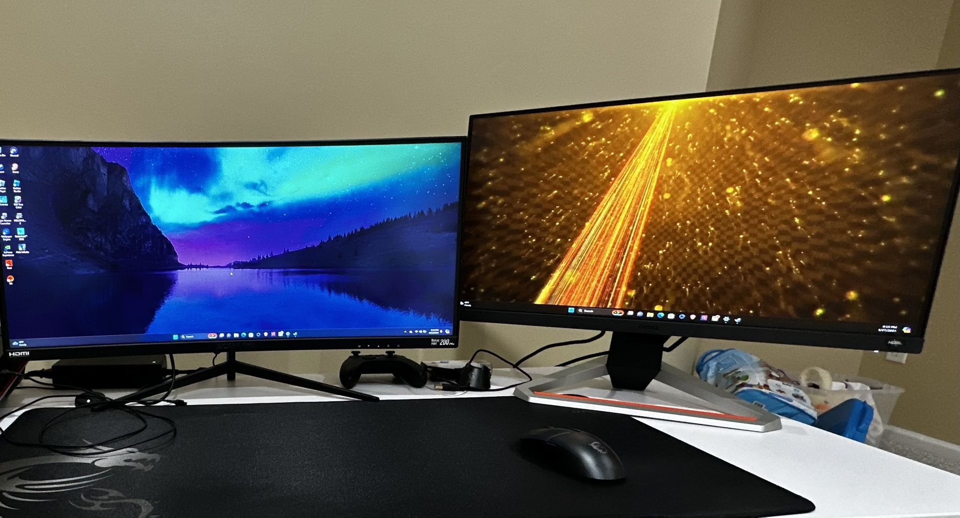 Selling Both Monitors