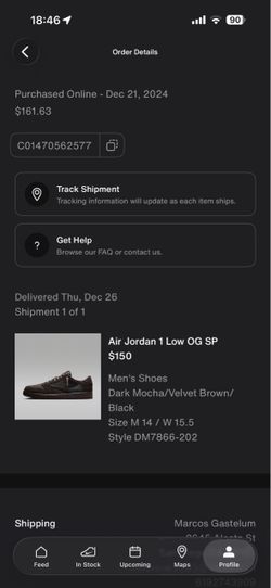 Air jordan 1 travis scott low