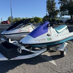 1995 Polaris 750 And 2004 Honda Jet Ski 