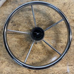 13 inch stainless steering wheel for boat