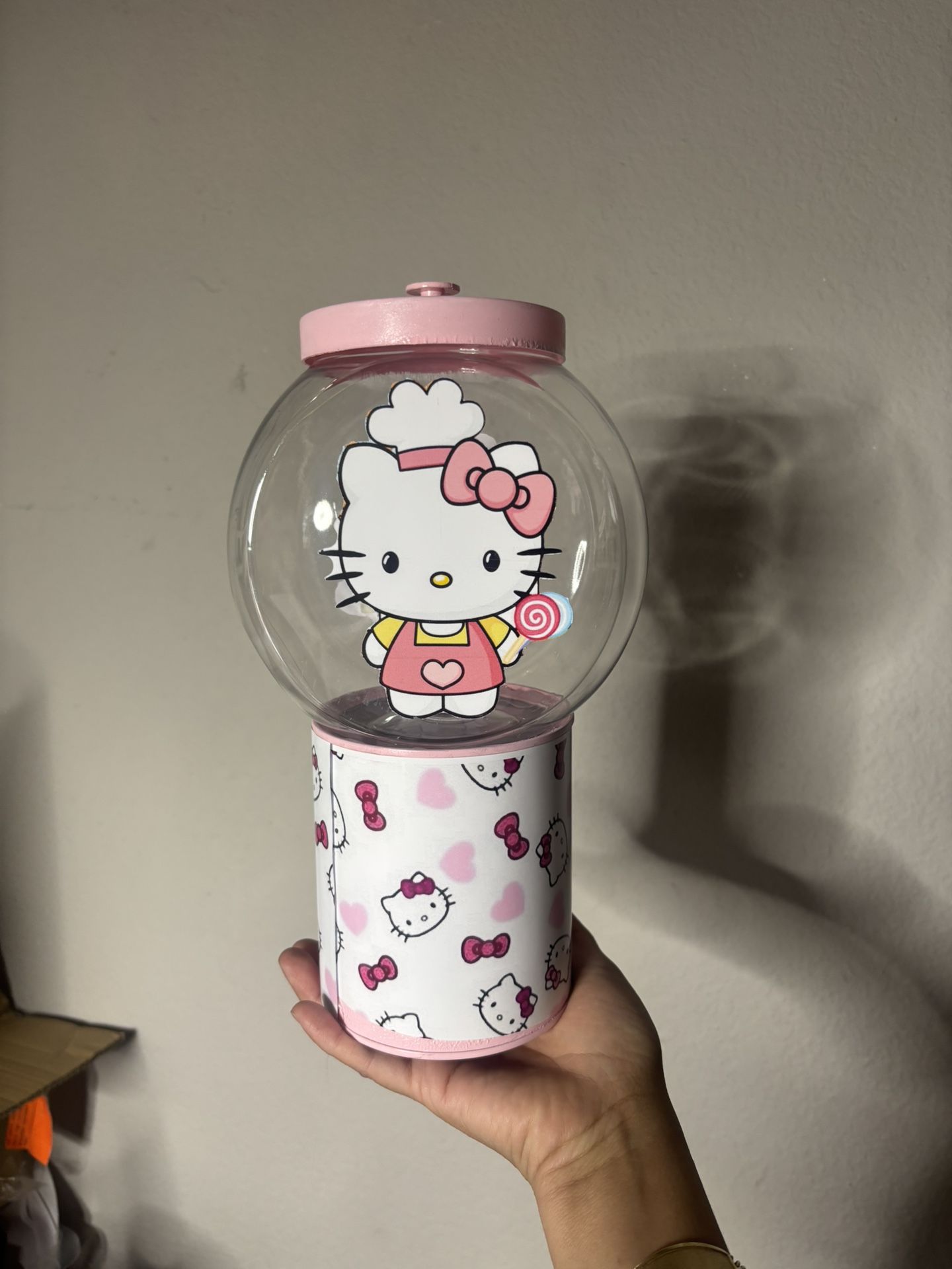 Hello Kitty Candy Machine Gumball Machine Centerpiece Party Decorations Party Decor