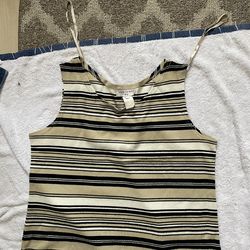 Women’s miss dorby striped tank top