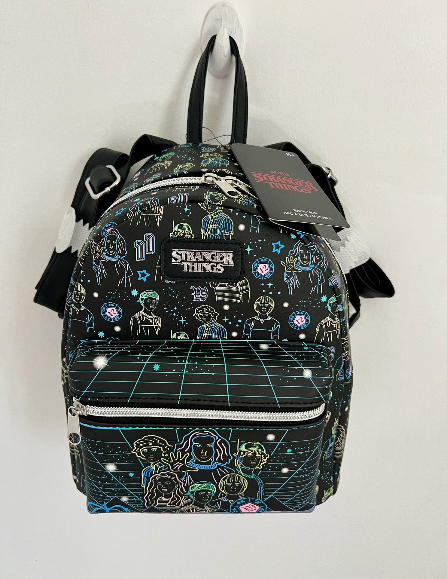 Funko Unisex Mini Backpack, Fictitious Character, Black