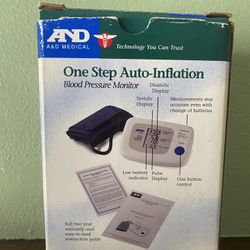 A&D Medical One Step Blood Pressure Monitor 