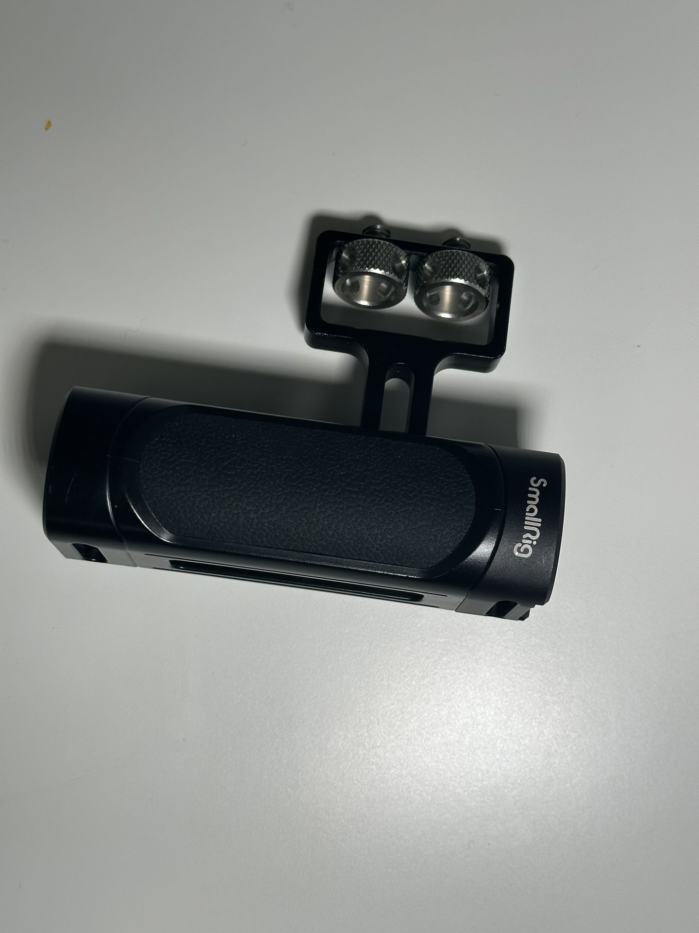 SMALLRIG Mini Side Handle Handgrip with Dual 1/4"-20 Screw Mount for Mirrorless Digital Camera DSLR