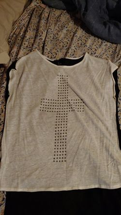 Shirt with cross