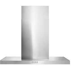 30” Steel Wall Mount Flat Range Hood in Stainless Steel