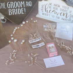 Wedding Jewelry And Hair Pearls 