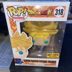 Dragonball Super 318 Super Saiyan Future Trunks Hot Topic Exclusive