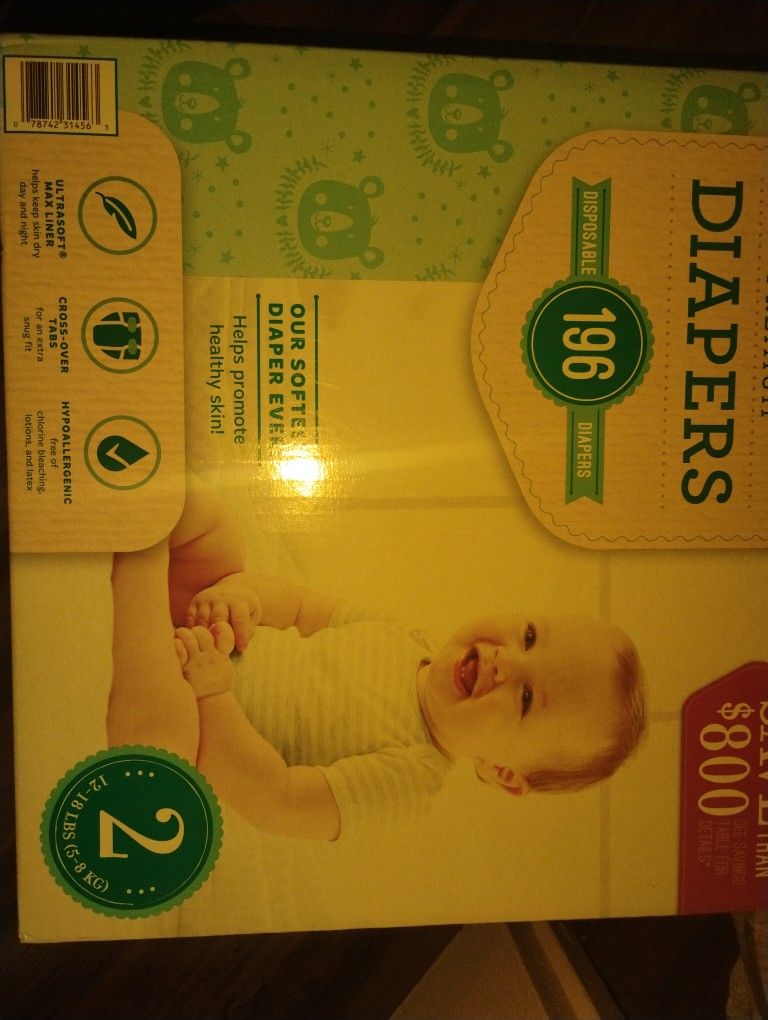 Baby Diapers Size2