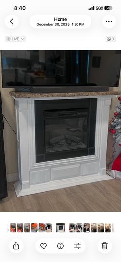 Mantel stand for heather