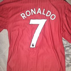 CRISTIANO RONALDO SOCCER JERSEY 2XL (TEAM FIT) MANCHESTER UNITED