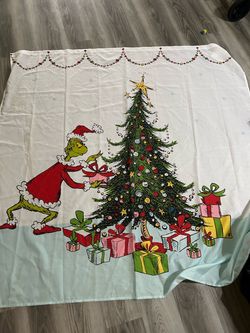 Shower curtain Christmas