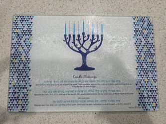 NEW Glass Candle Tray