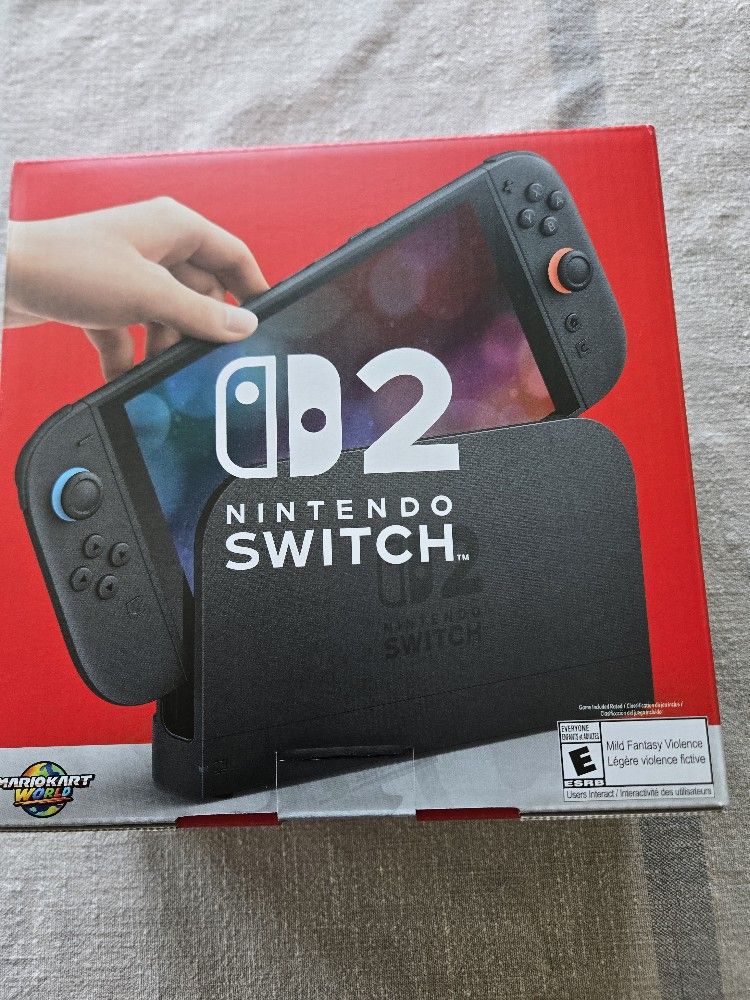 NEW NINTENDO SWITCH 2 MARIO KART BUNDLE